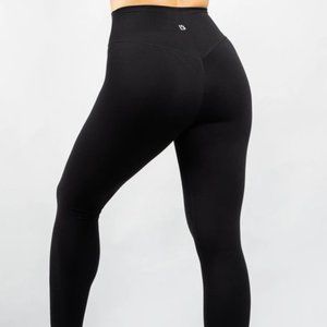 BuffBunny Live Onyx Black Leggings Size S